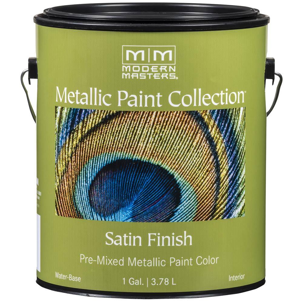 Satin Snowflake Metallic Paint 1 Gallon (2 Pack) A794