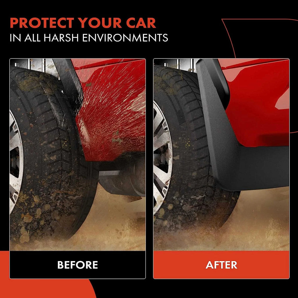 Mud Flaps Splash Guards 4-PC Set I73475