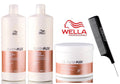Fusion Plex Intense Repair Shampoo & Conditioner Set with Sleek Steel Pin Tail Comb Z9751