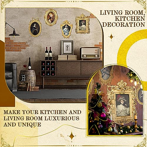 Black Gothic Vintage Picture Frames Set of 4 E726461