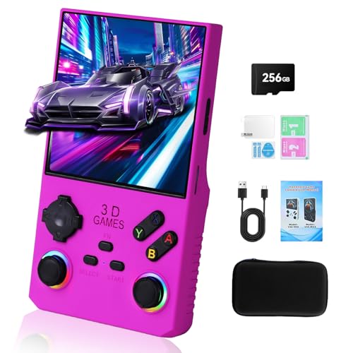 Retro Handheld Game Console 256G 4.0 Inch IPS Screen 4000mAh T7052