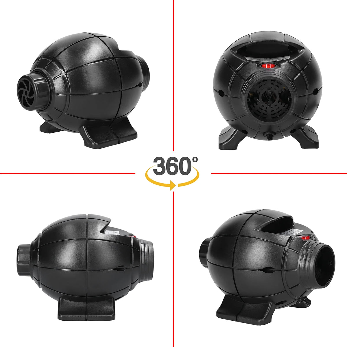 Portable 800W Air Pump Inflator for Air Bed Air Mat L954479