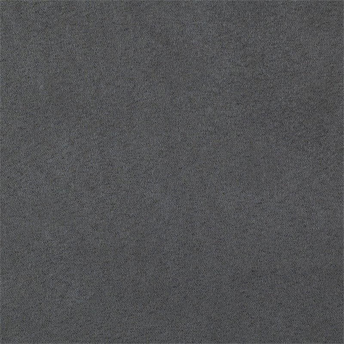 Dark Grey Upholstered Storage Ottoman P576