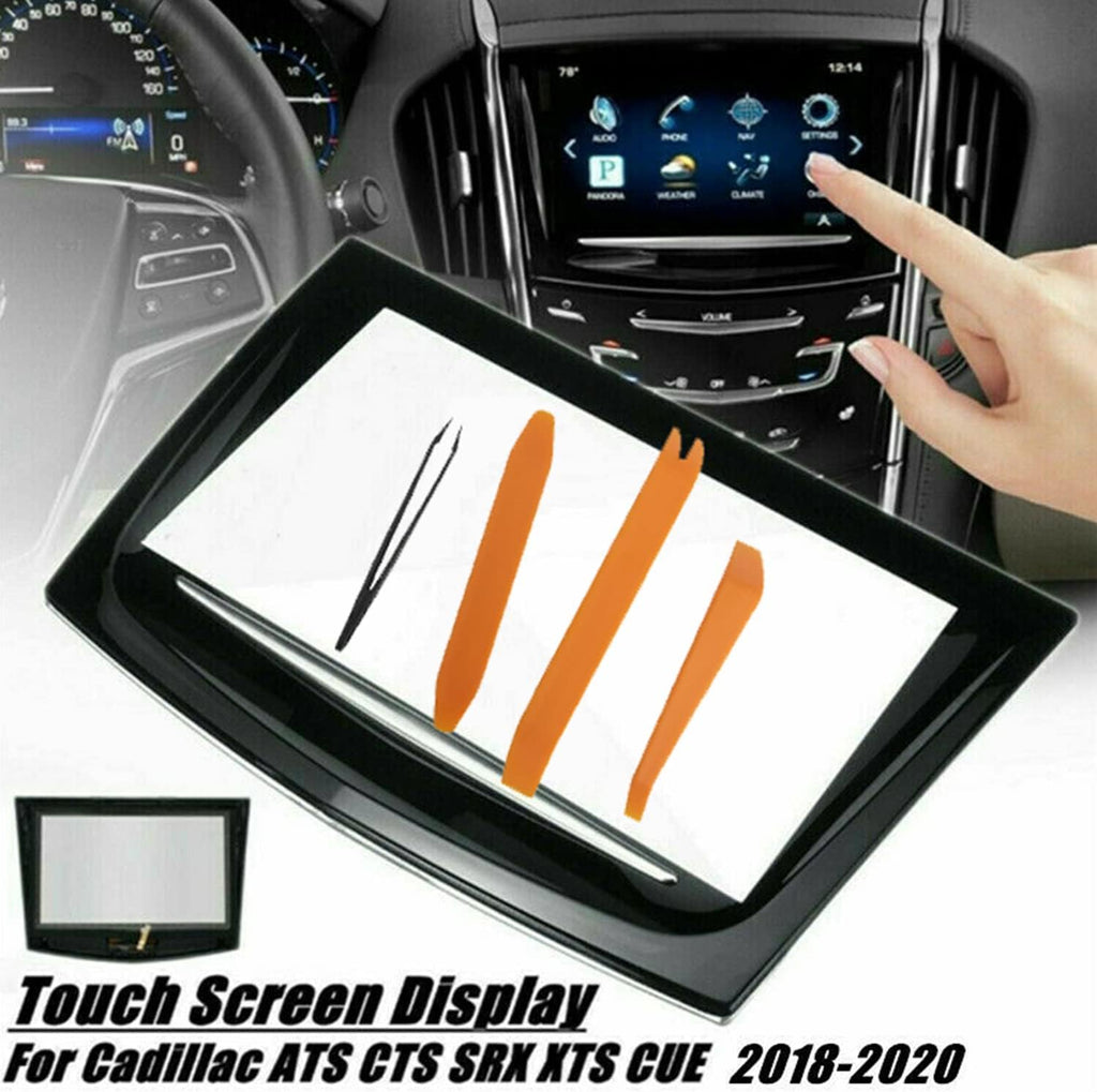 Touch Screen Monitor Replacement Screen Compatible with Cadillac Car 2018 2019 2020 2021 ATS Escalade SRX XTS CTS CTS-V Pack of 2 K93264