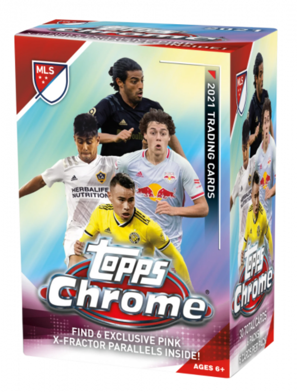 Topps Chrome MLS Soccer Trading Cards Blaster Box C646