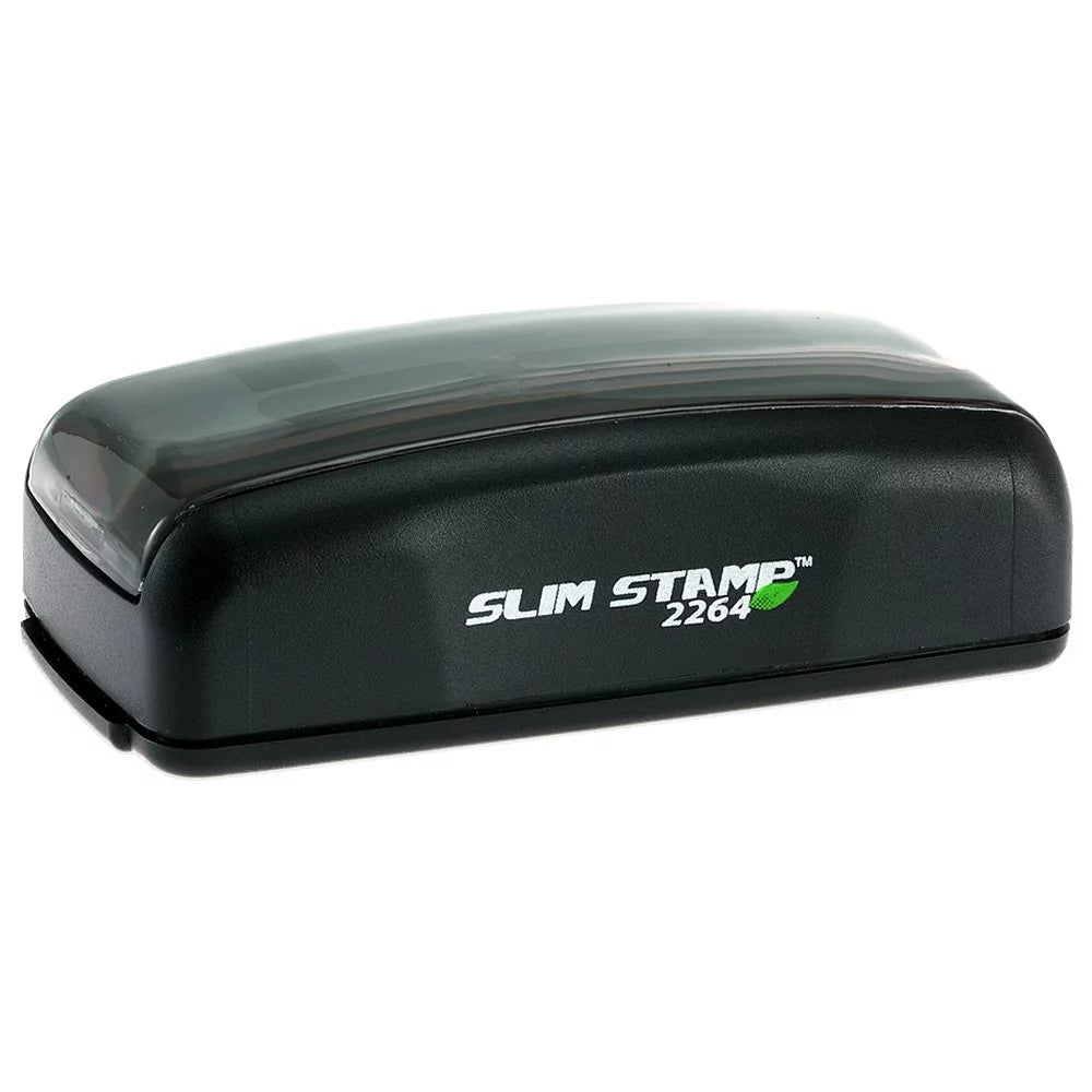 Large Pre-Inked Stamp with Pink Ink R5755