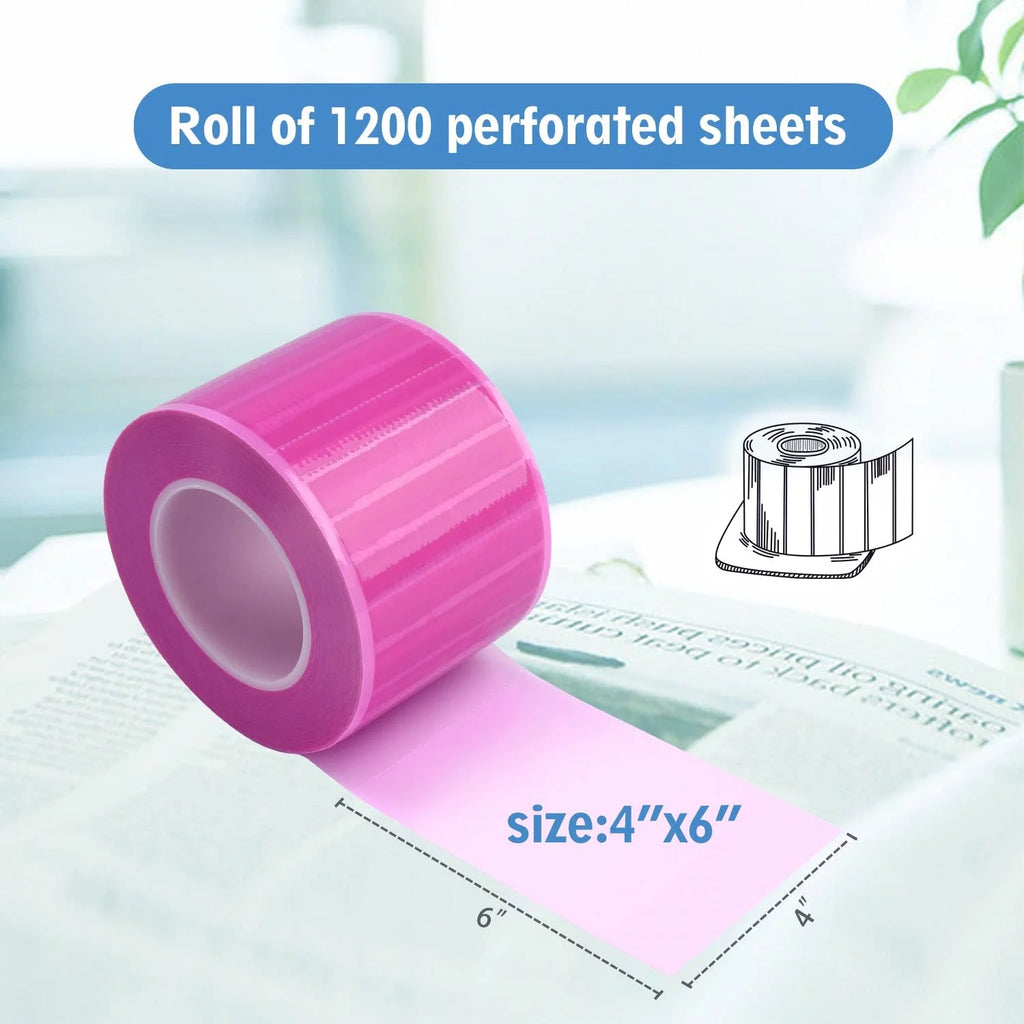 4" x 6" Disposable Dental Barrier Film 3 Rolls T341052