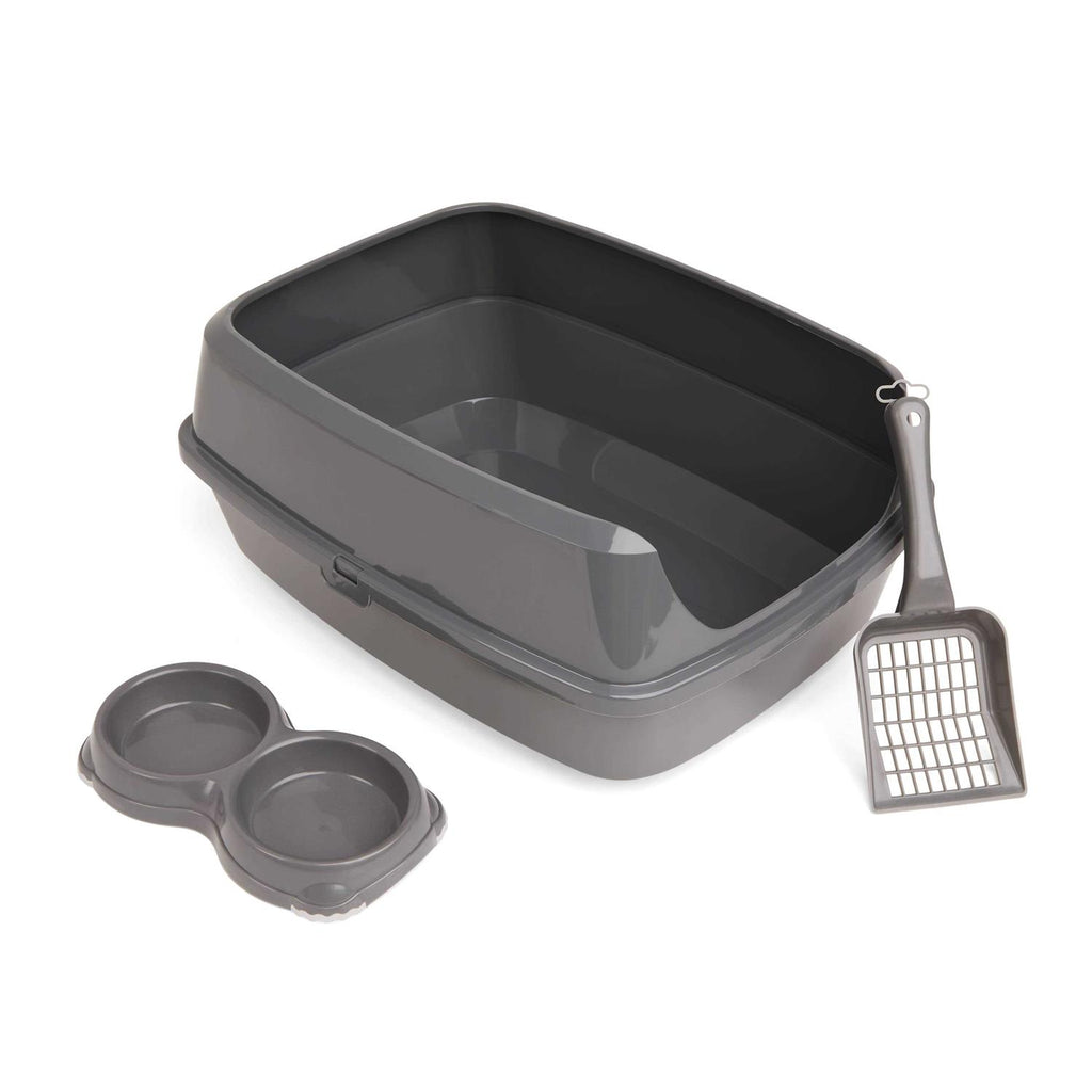Grey Litter Box Starter Bundle U364208