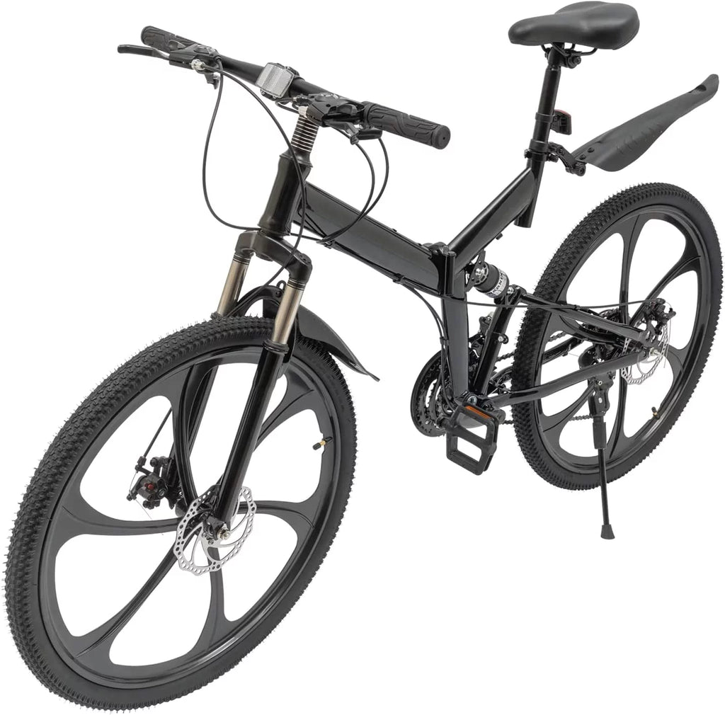 21-Speed Folding Mountain Bike D404200