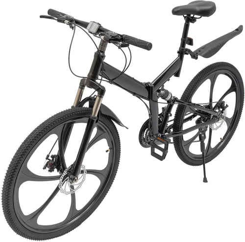 21-Speed Folding Mountain Bike D404200