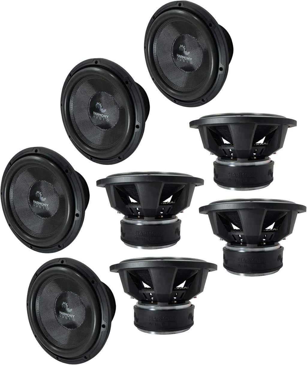 10 Sub 2000W Dual 2 Ohm Car Subwoofer R7618