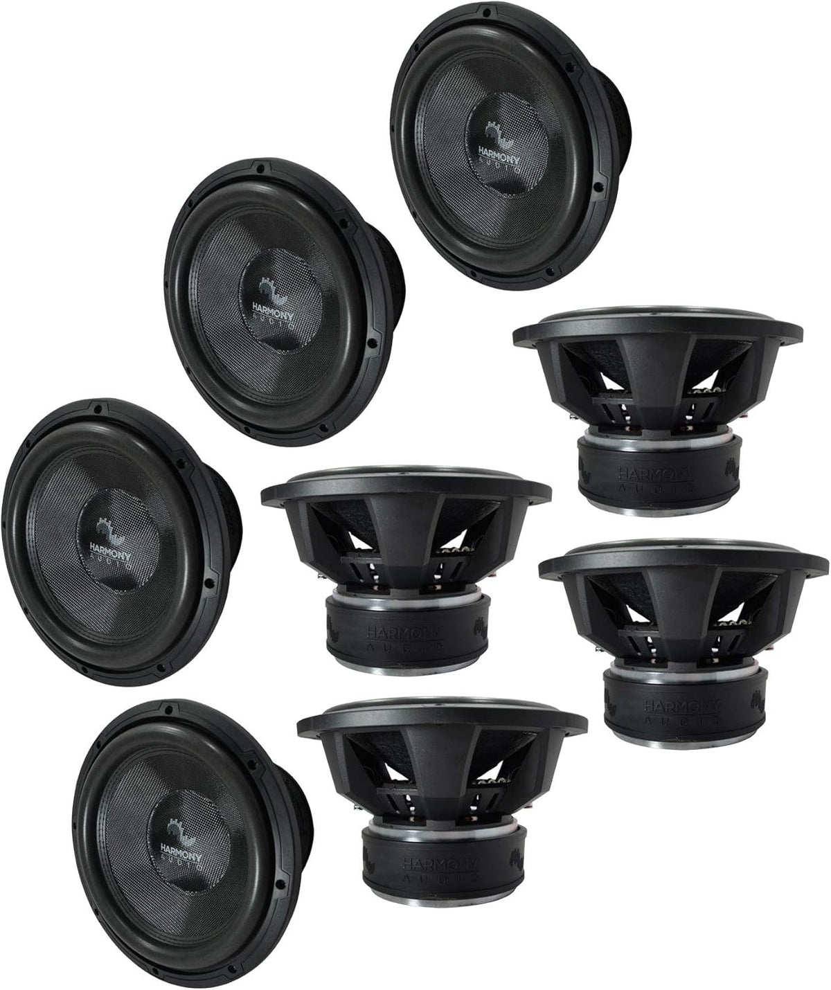 10 Sub 2000W Dual 2 Ohm Car Subwoofer R7618