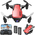 Mini Drone with Camera 720P HD FPV, Foldable RC Quadcopter with 2 Batteries G81222