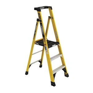 6ft Fiberglass Podium Stepladder Y369806