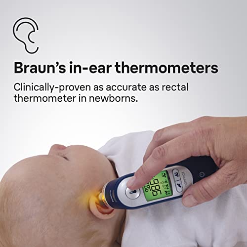Ear Thermometer with Color-Coded Digital Display N123