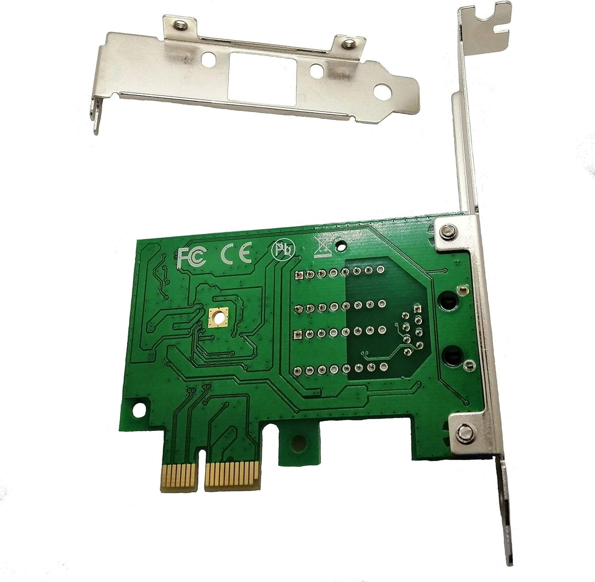 Gigabit PCI Express Ethernet Network Interface Card with Low Profile Bracket, Pack of 2 B121782
