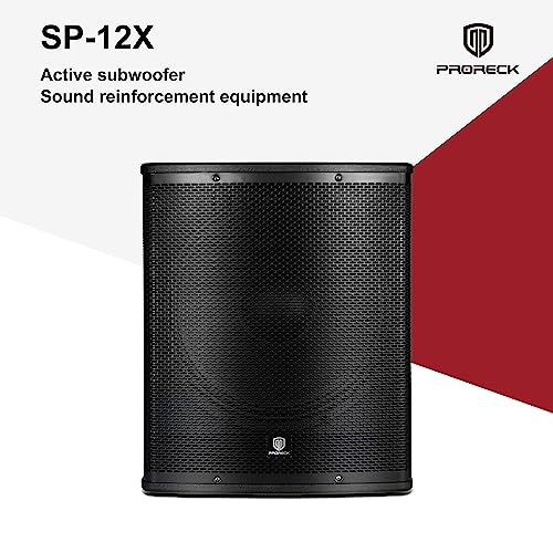 12 inch 1000W Powered PA Subwoofer with Class-D Amplifier N362