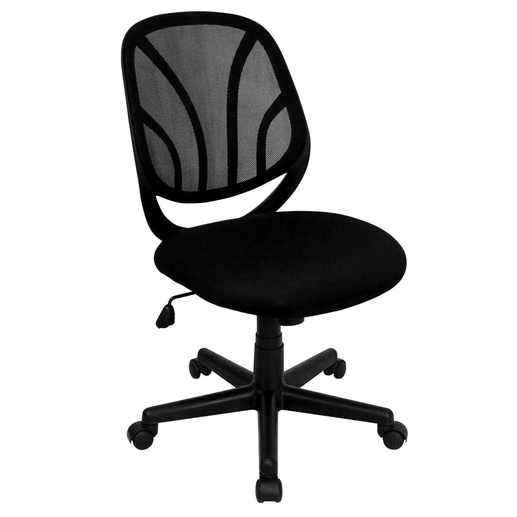 Black Mesh Swivel Office Chair W822329