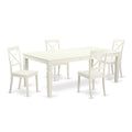 Rectangle Wooden Table and Dining Chairs V3646