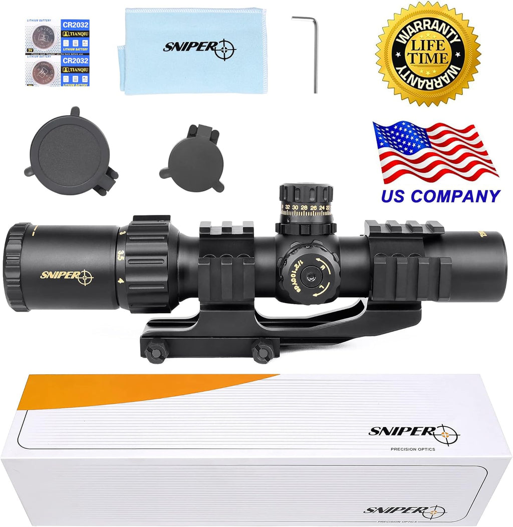 1-4X28 Scope R/G Illumination Reticle Pack of 2 F1842