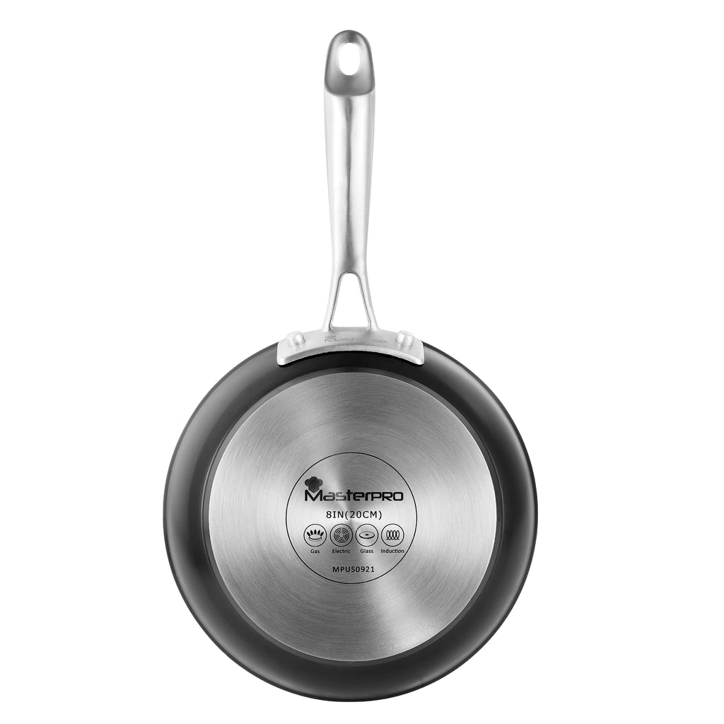 8" Black Non-Stick Fry Pan I908