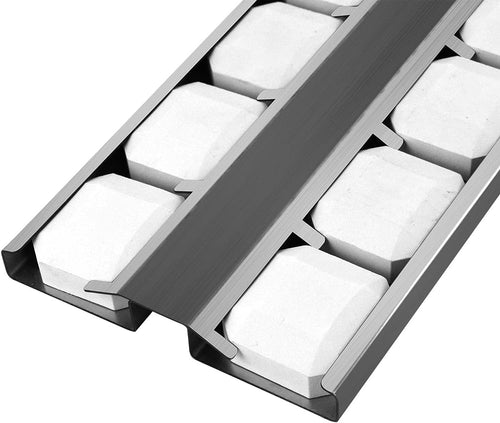 18" X 5-1/2" BBQ Grill Briquette Tray Heat Plates Shield Replacement Parts X498709