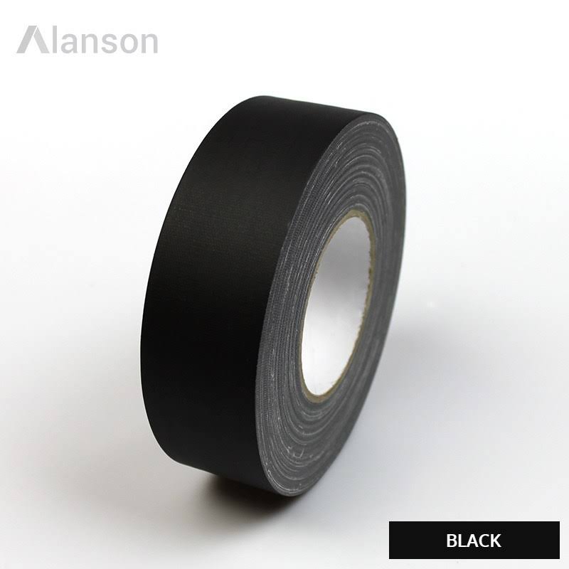 Black Gaffers Tape 3x22 (72mm) Case S566361