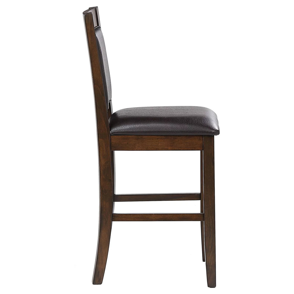 5-piece Rectangular Dining Set Brown and Walnut S13373