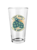 16 oz Transparent Glass G111915