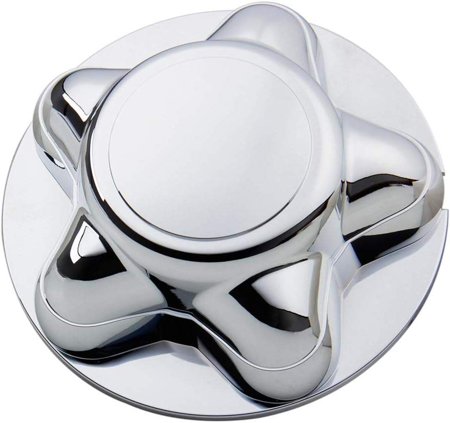 7" Center Cap with 5-Lug Steel Wheel Chrome Pack of 2 N160