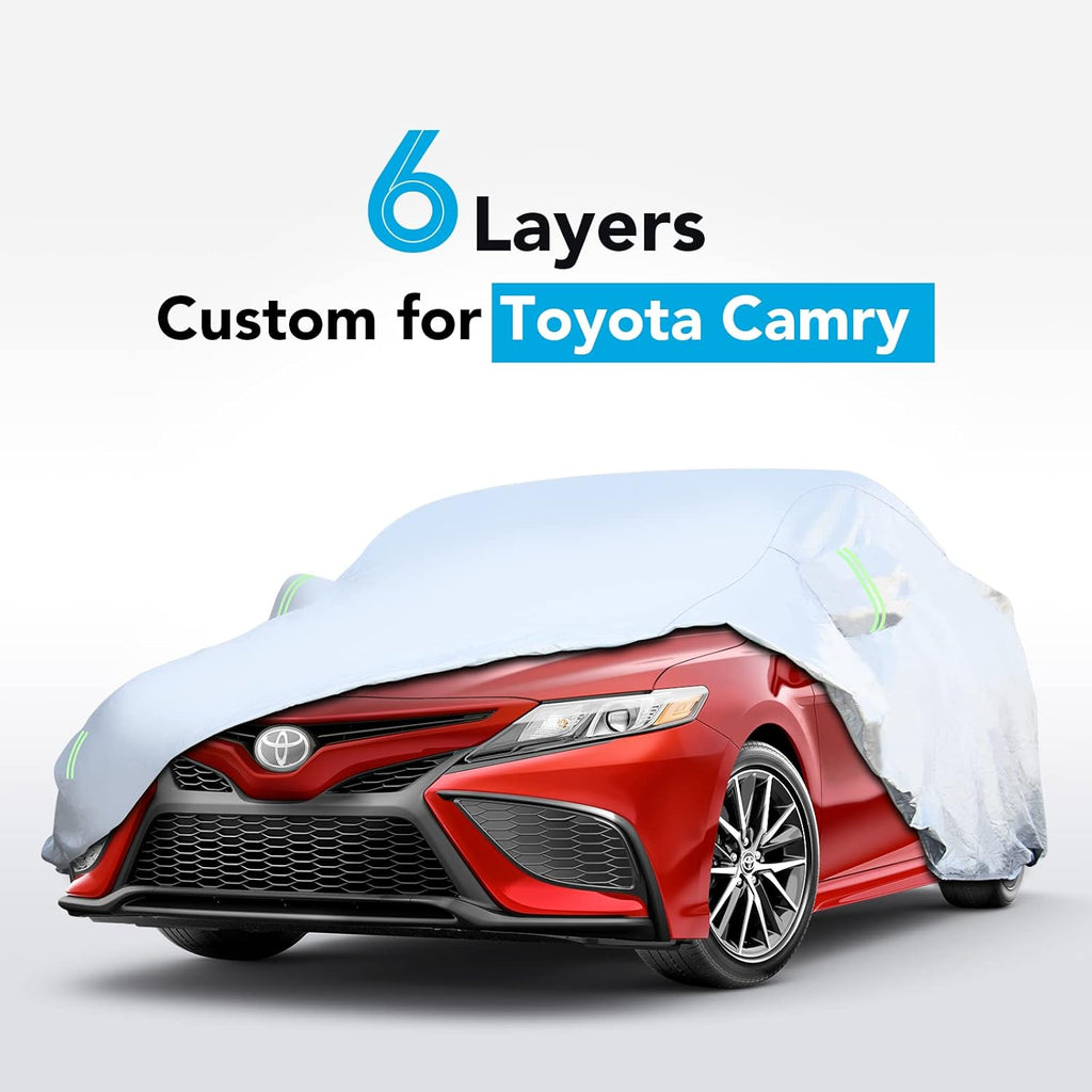 Waterproof All Weather Car Cover with Zipper S9562