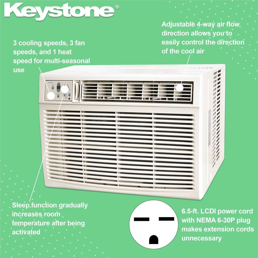 25,000/24,700 BTU 230V Window/Wall Air Conditioner M993358