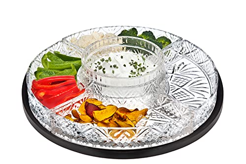 Crystal Lazy Susan W587