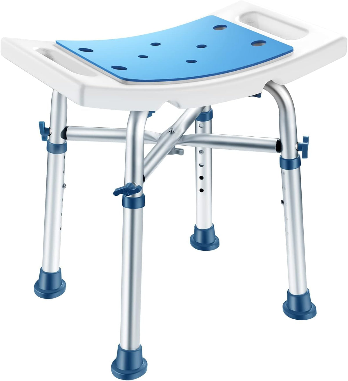 Adjustable Nonslip Shower Chair with Padded Seat H6064