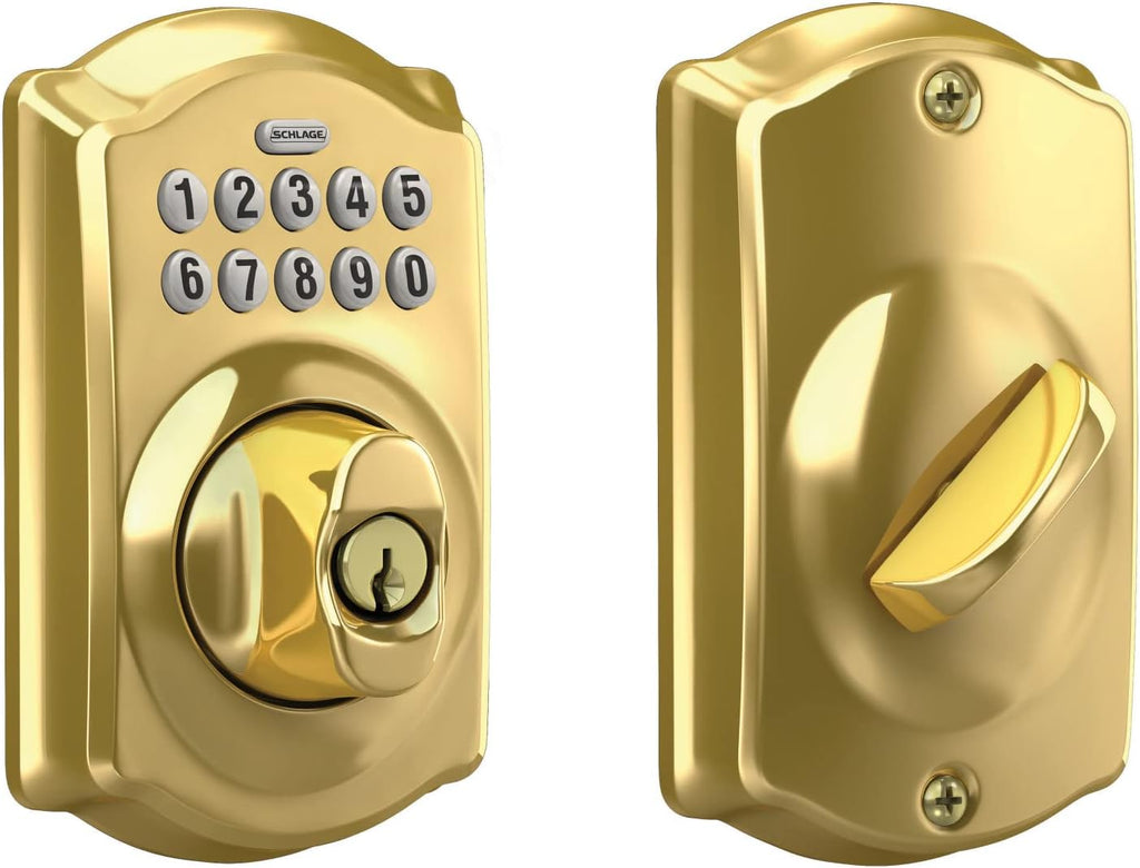 Aged Bronze Keypad Deadbolt E6671