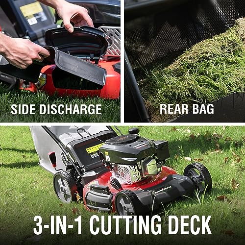 21in Gas Push Lawn Mower with 3-in-1 Mulch A47084
