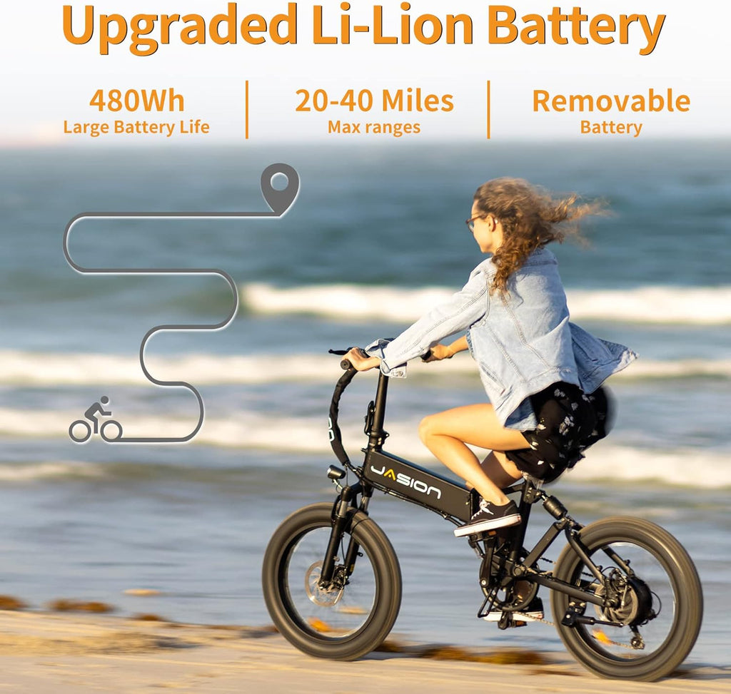 20" Fat Tire Folding Electric Bike S5159