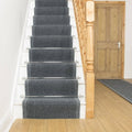 Aztec Gray Stair Carpet Runner E15895