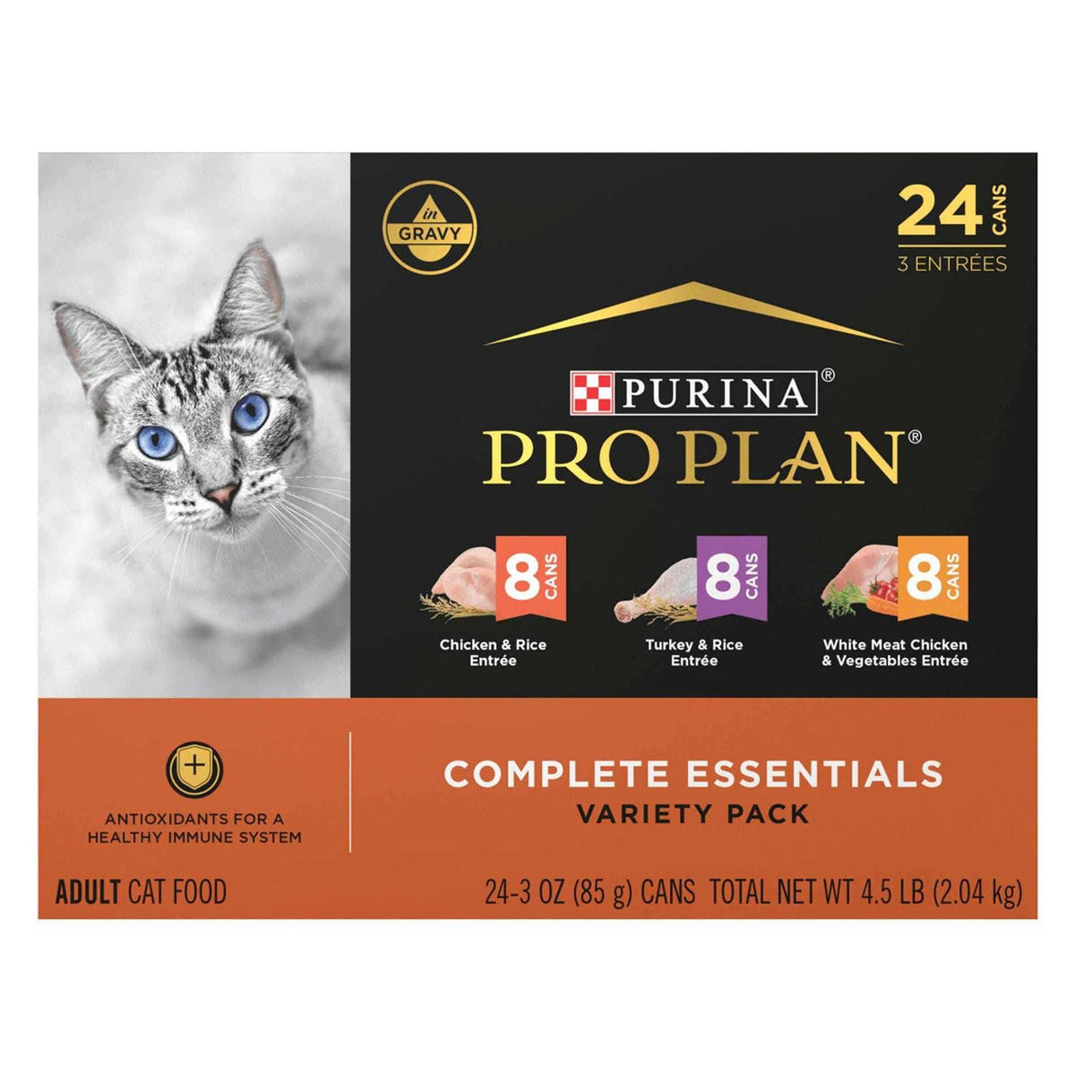 Wet Cat Food Variety Pack Chicken and Turkey U912911