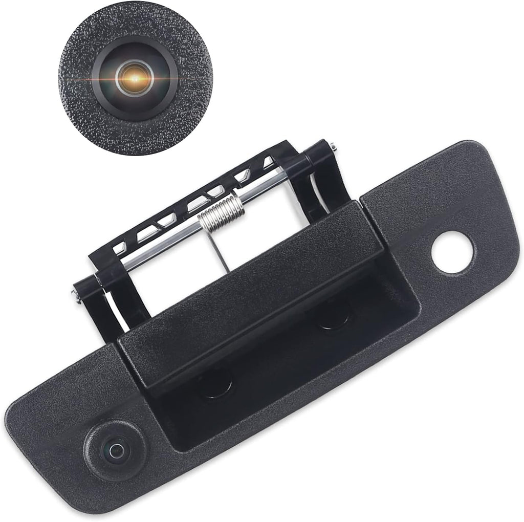 Black Waterproof Rear View Backup Camera Tailgate Handle S774