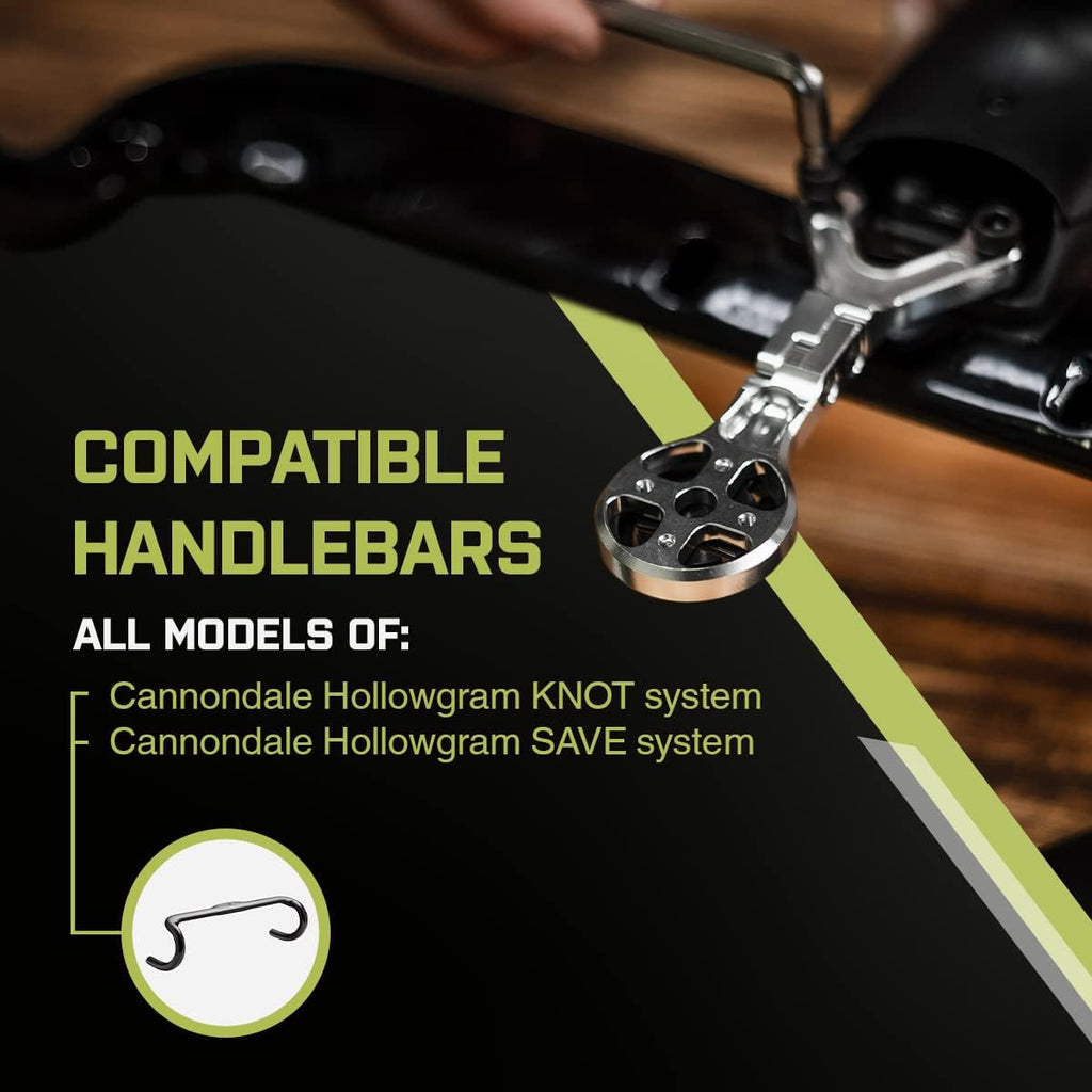 Underbar Mount for Cannondale Hollowgram Knot and Computer Mount Adaptor D892