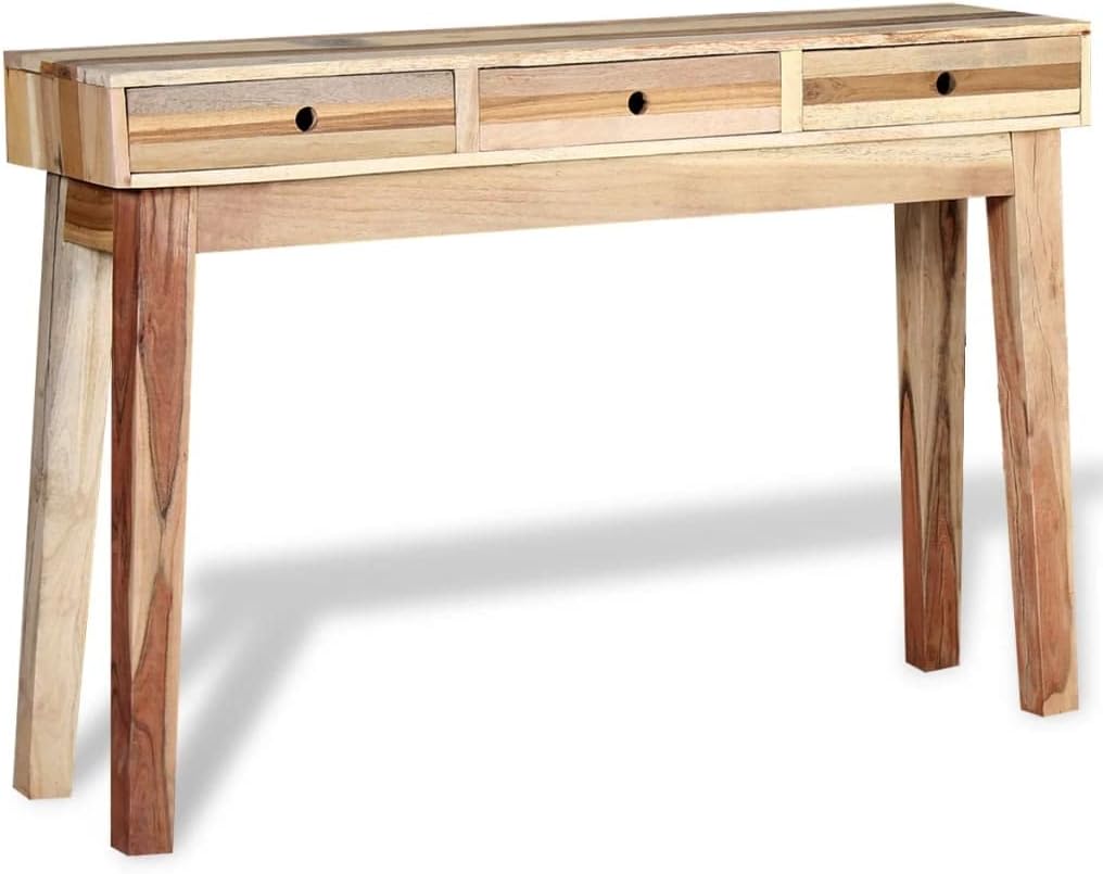 Solid Reclaimed Wood Console Table F823