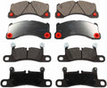 Front and Rear Brake Pad Set 4-Wheel Set F229741