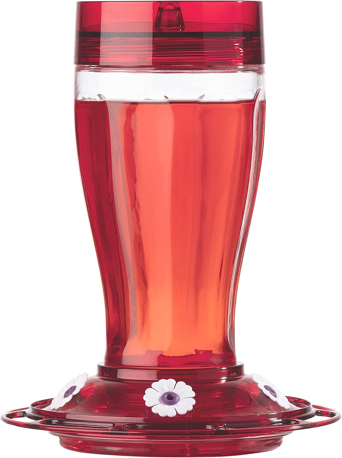 Glass Hummingbird Feeder, 5 Feeding Stations, 40 Ounces Y1376