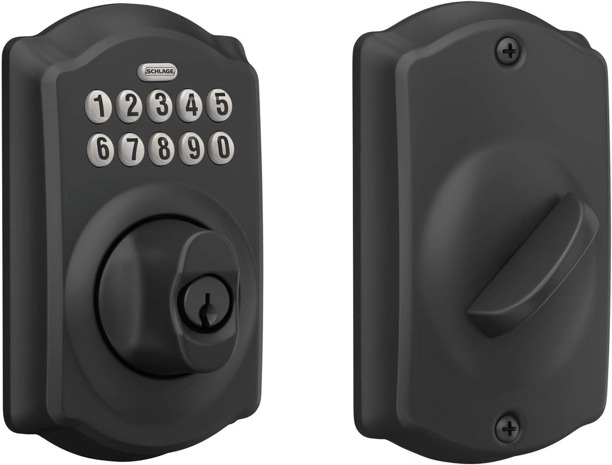 Aged Bronze Keypad Deadbolt E6671