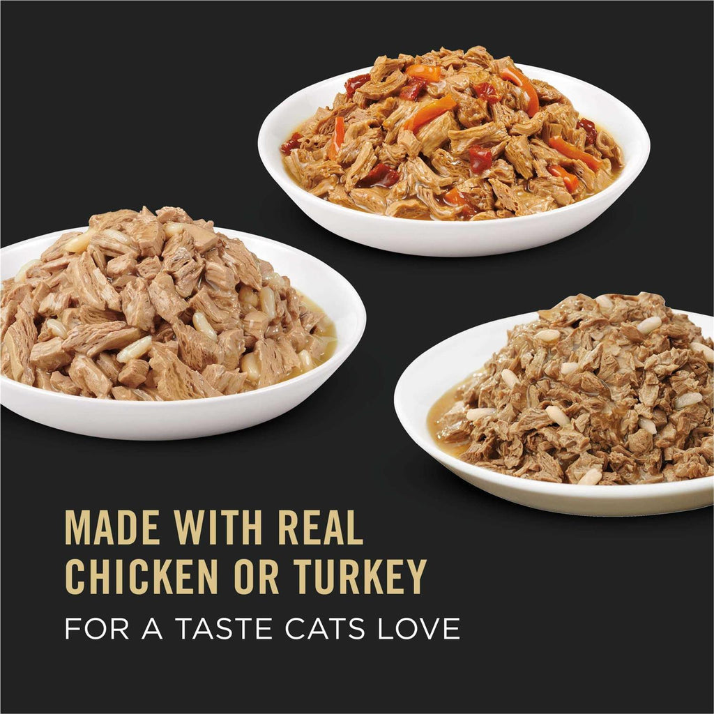 Wet Cat Food Variety Pack Chicken and Turkey U912911