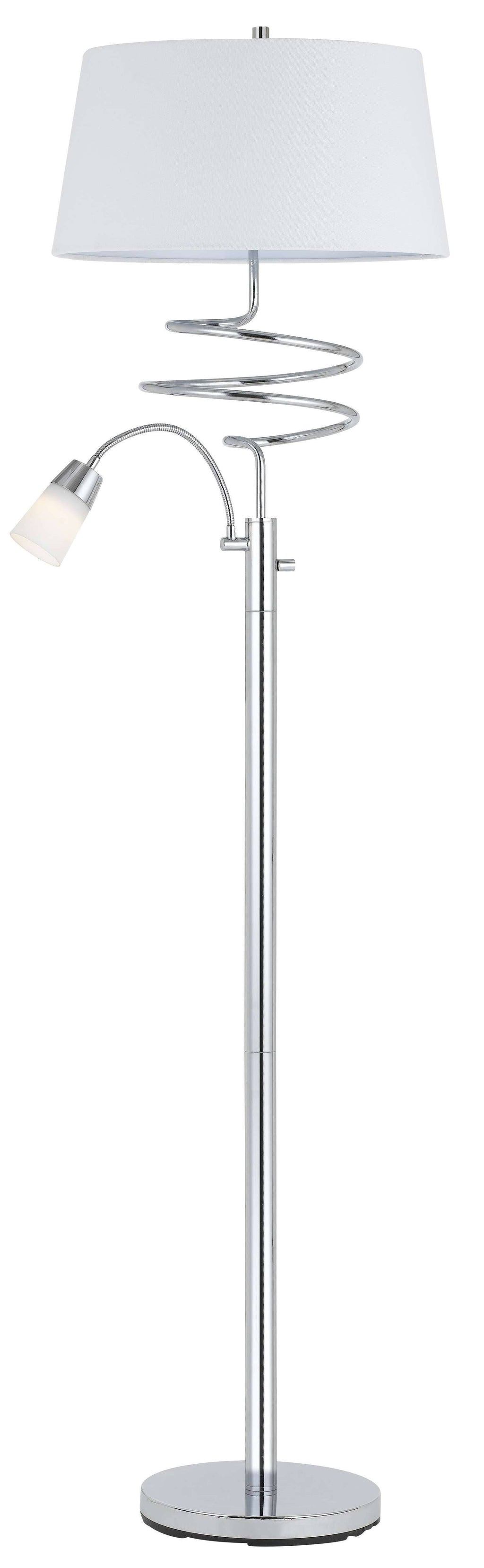 Metal Floor Lamp with LED Reading Lamp E40686