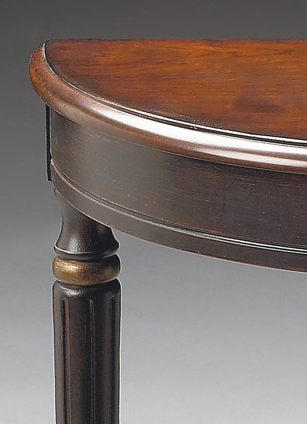 Cafe Noir Demilune Console Table G90171