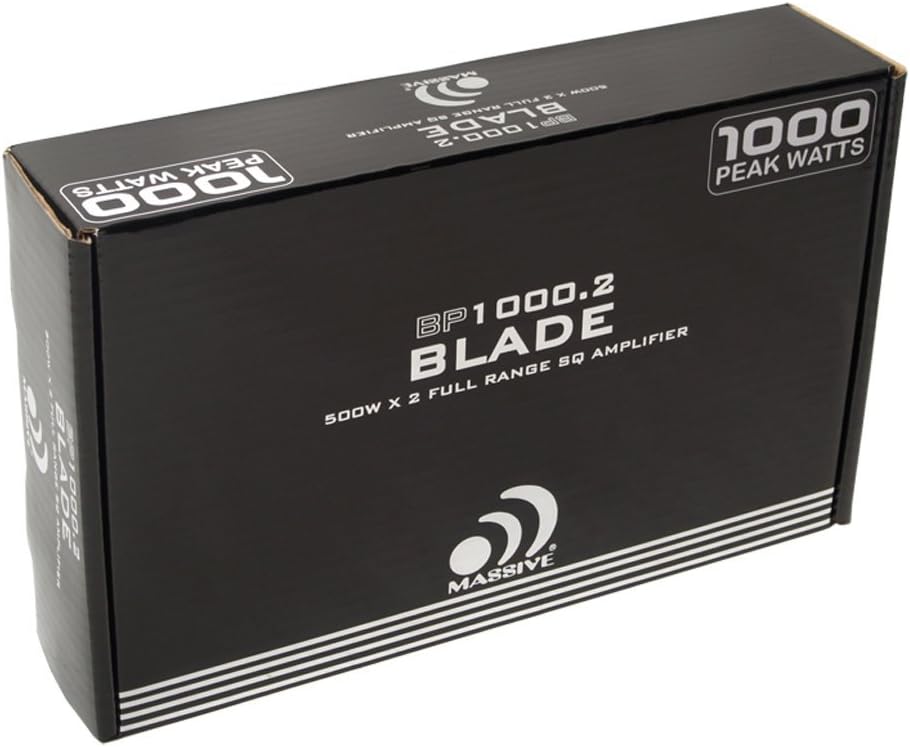 2 Channel 1000 Watts Class A/B Car Amplifier I454