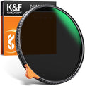 55mm Variable ND Filter ND2-ND400 Multi-Layer Coatings AGC Glass K338